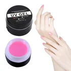 Not Easy to Yellow Bubble and Break Viscous Nail Led Builder Gel Pink