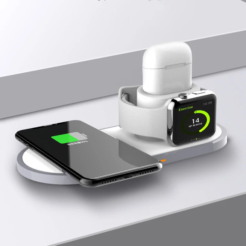 Wireless Charger 3 in 1 Wireless Charging Pad Fast For Apple Charge Dock Station for Air Pods Pro iWatch Series 6 iPhone 12
Wireless Charger 3 in 1 Wireless Charging Pad Fast For Apple Charge Dock Station for Air Pods Pro iWatch Series 6 iPhone 12