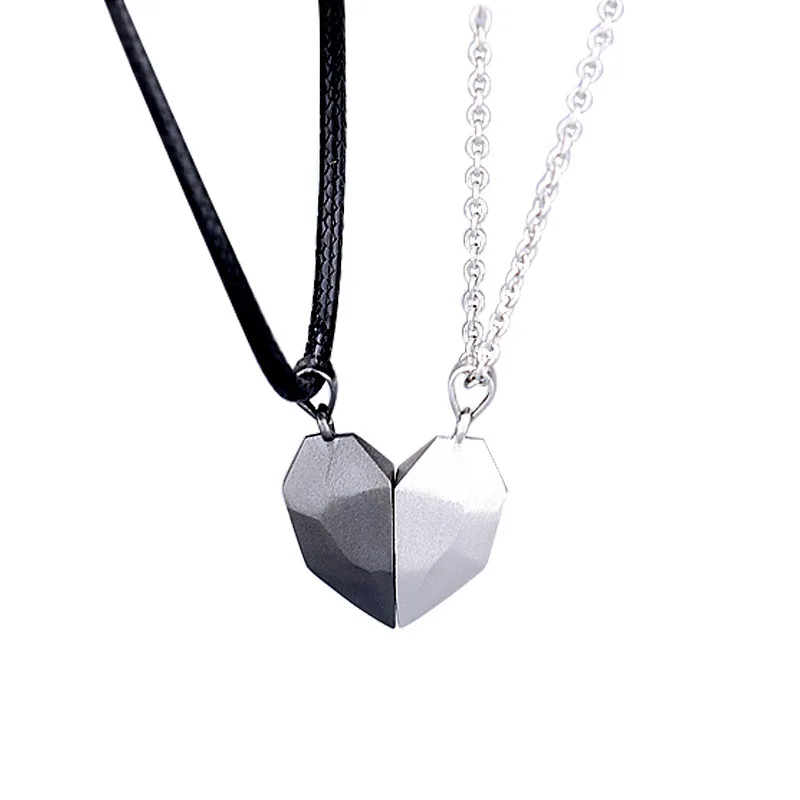 Hot Sale Creative Heart Shape Pendant Necklace Pendant Couple Love Magnetic Necklace
Hot Sale Creative Heart Shape Pendant Necklace Pendant Couple Love Magnetic Necklace