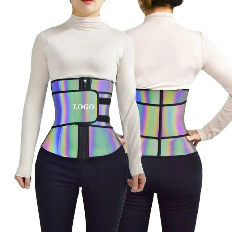 New fashion shining fajas waist trainer belt slimming belt waist trainer for women, Colorful
New fashion shining fajas waist trainer belt slimming belt waist trainer for women, Colorful