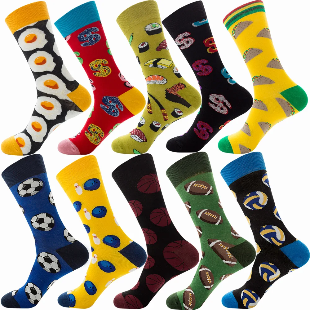 Solid Stripe Polka Dot Famous Painting Art Men Socks Colorful Happy Socks Men, Custom color
Solid Stripe Polka Dot Famous Painting Art Men Socks Colorful Happy Socks Men, Custom color