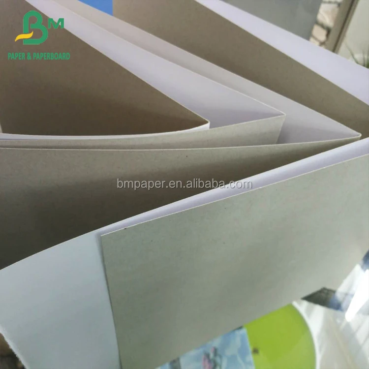 lining board, view white coated kraft paper for clothes board