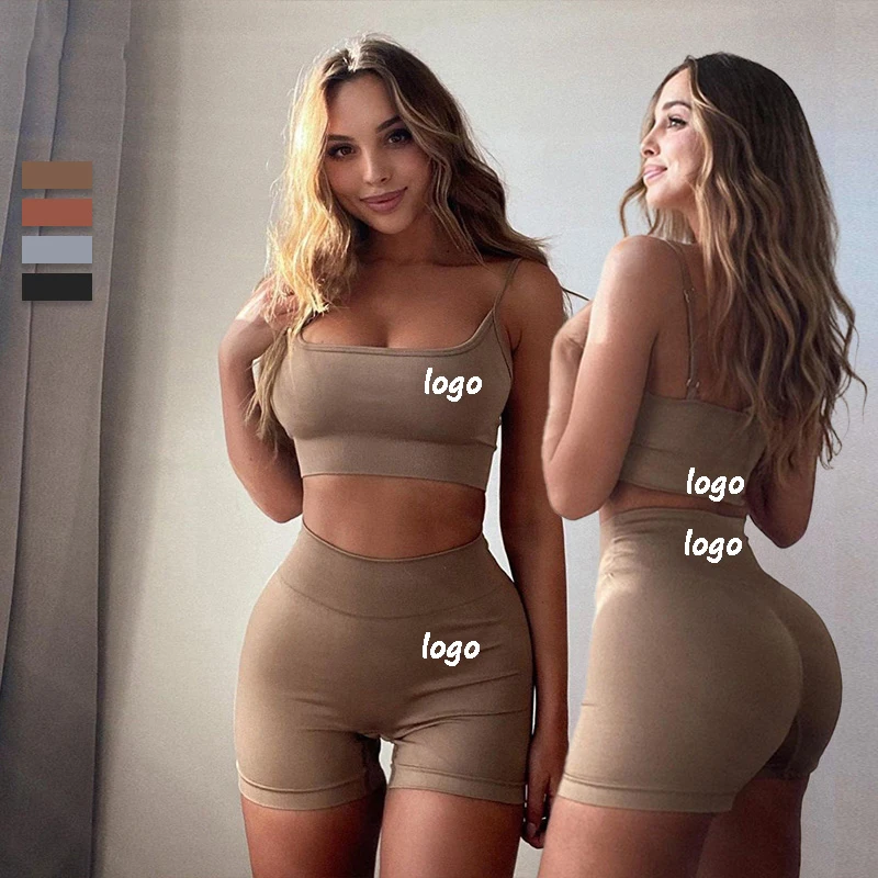 Seamless Two Piece Yoga Active Wear Set Gym Workout Clothing Fitness Sports Bra Running Shorts Sexy Workout Sets For Women
Seamless Two Piece Yoga Active Wear Set Gym Workout Clothing Fitness Sports Bra Running Shorts Sexy Workout Sets For Women