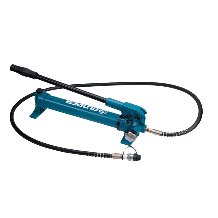 CP-700 Hydraulic Hand Operated Oil Pump To Drive Crimping Cutting Punching Head With High Pressure Hose And Coupler Plug