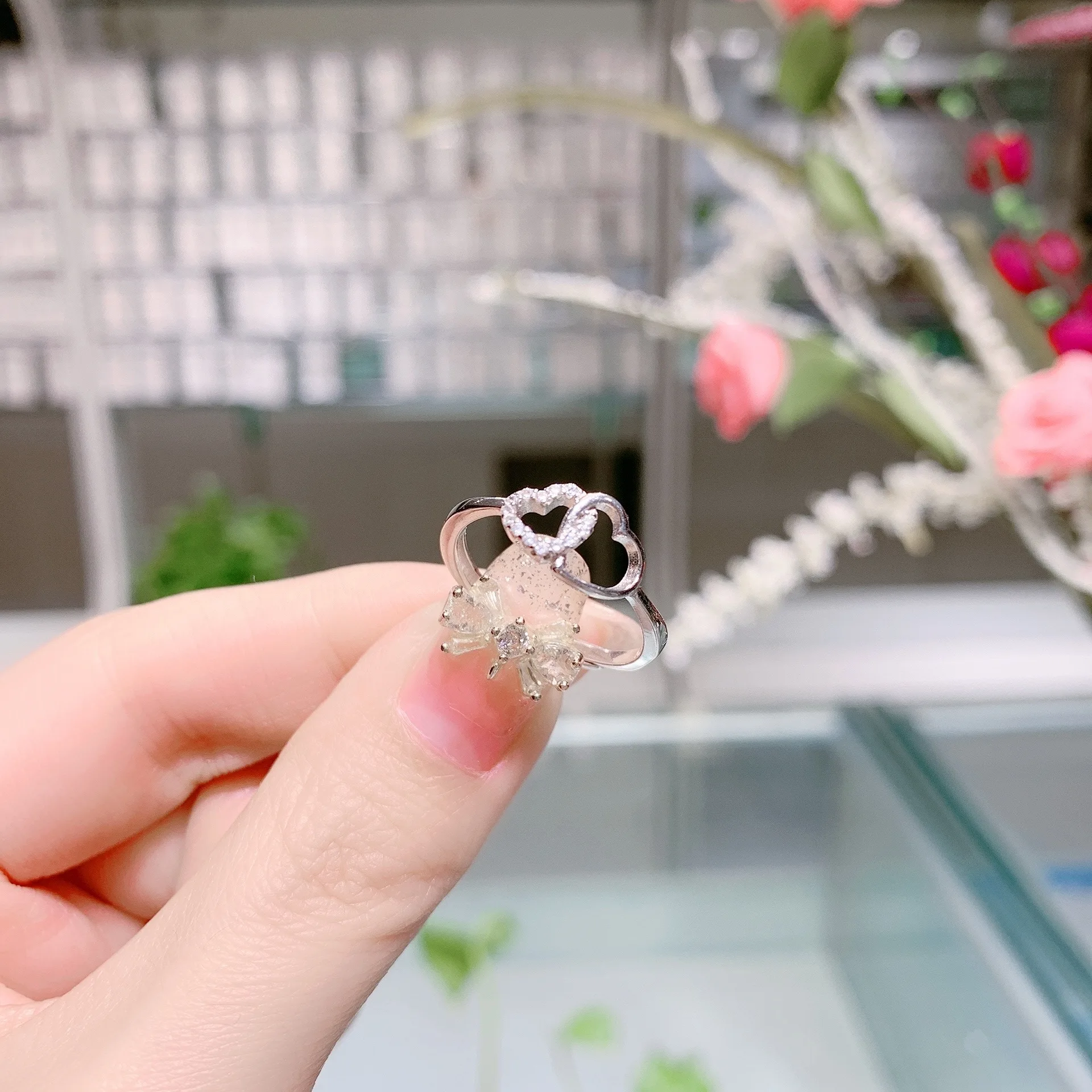 High Quality Korean Simple Fashion Rings Sterling Silver Love Heart Ring, Gold/silver
High Quality Korean Simple Fashion Rings Sterling Silver Love Heart Ring, Gold/silver