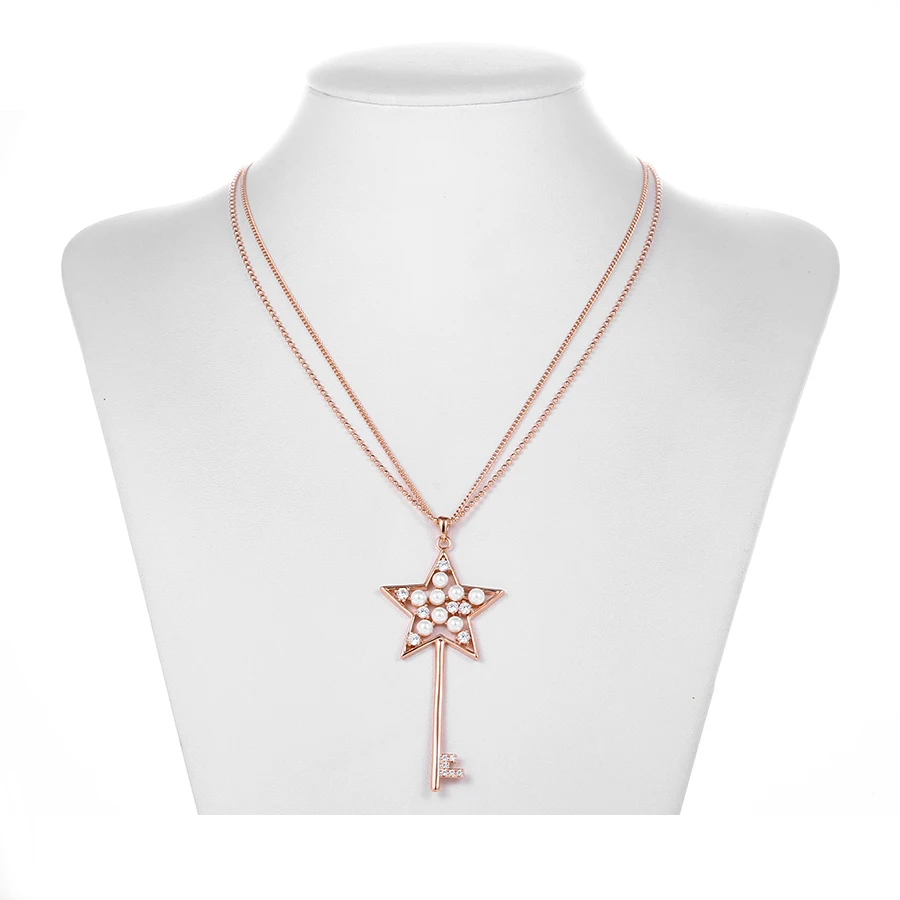 necklace-01190 xuping Gold plated Chains Galaxy Star pearl Gold Chain Crescent star Pendant Necklace
necklace-01190 xuping Gold plated Chains Galaxy Star pearl Gold Chain Crescent star Pendant Necklace