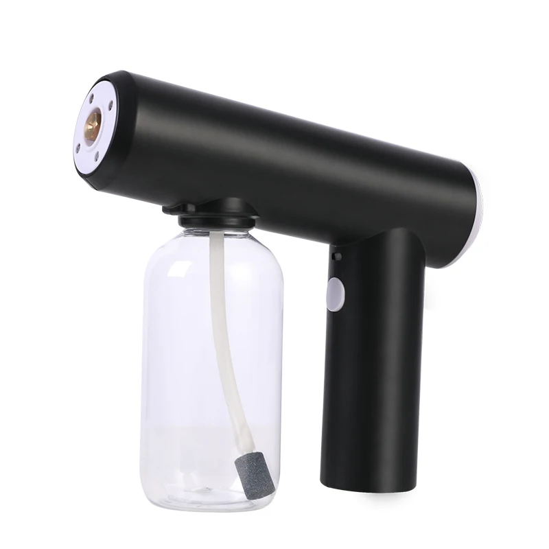 250ML Wireless Nano Blue Light Spray Disinfection Spray Gun USB Charging Sterilizing Nano Home Sanitising Machine Sprayer
250ML Wireless Nano Blue Light Spray Disinfection Spray Gun USB Charging Sterilizing Nano Home Sanitising Machine Sprayer