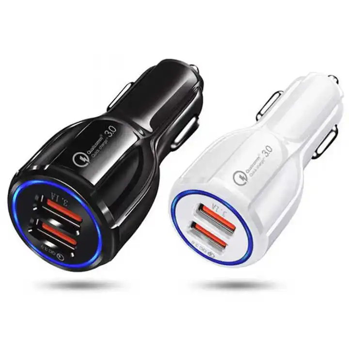 Dual USB Quick Charging Adapter Car-Charger Type High Quality 2 usb qc3.0 car charger
Dual USB Quick Charging Adapter Car-Charger Type High Quality 2 usb qc3.0 car charger