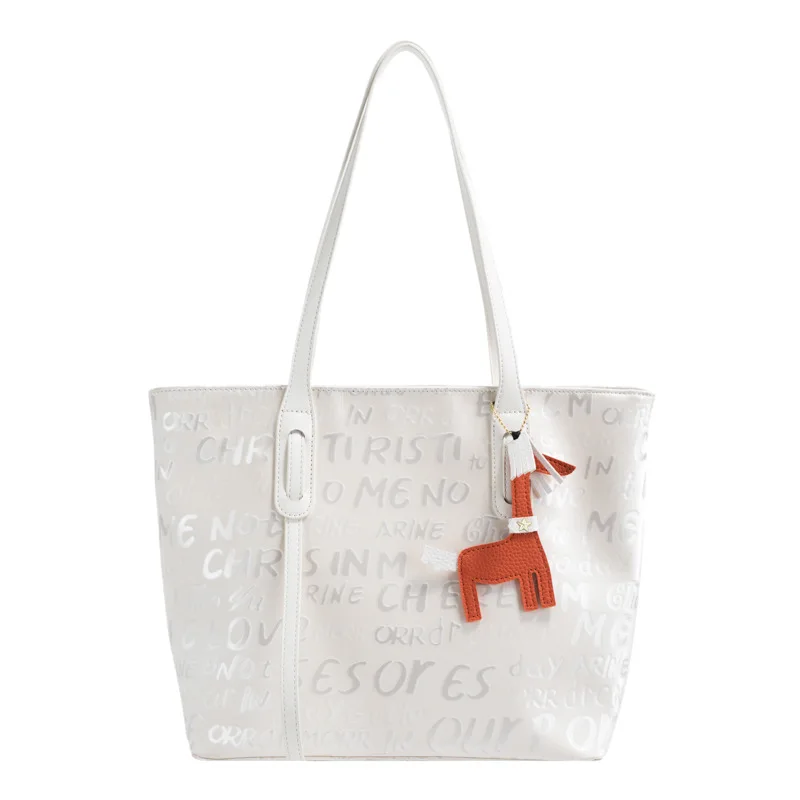 2021 New Trend Printed Letters Simple Large-Capacity Tote Bag Korean Version Portable Underarm Temperament Female Big Bag Y10230
2021 New Trend Printed Letters Simple Large-Capacity Tote Bag Korean Version Portable Underarm Temperament Female Big Bag Y10230