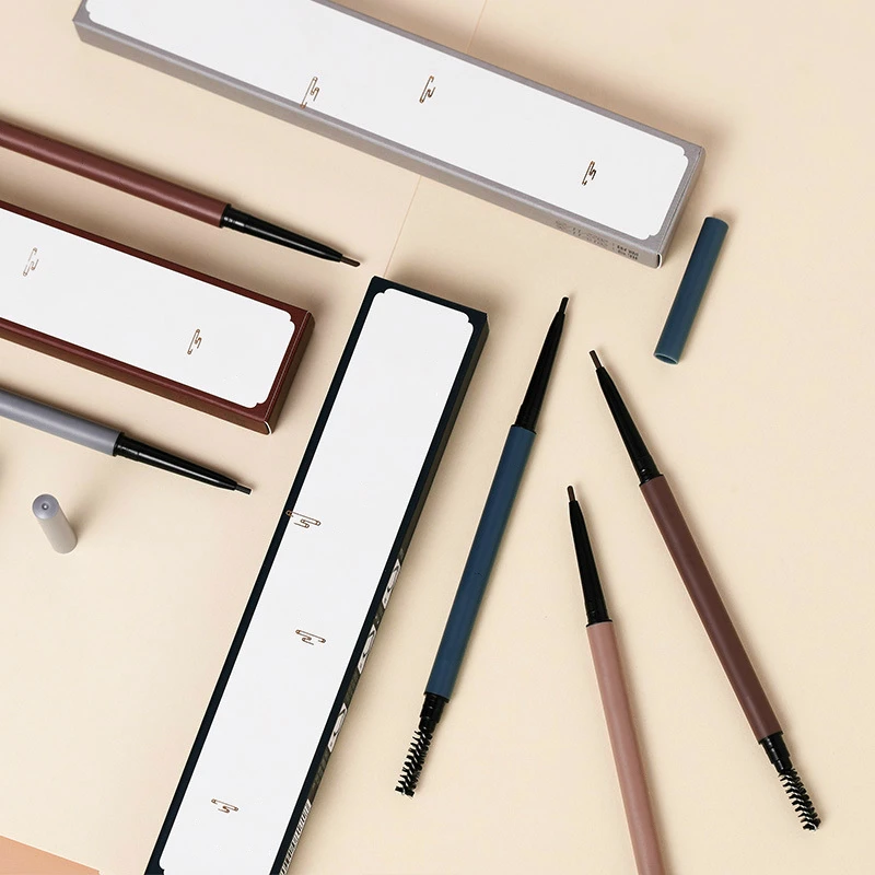 2020 New 2 in 1 waterproof eyebrow pencil with eyebrow mascara slim eyebrow pencil, 6 colors
2020 New 2 in 1 waterproof eyebrow pencil with eyebrow mascara slim eyebrow pencil, 6 colors