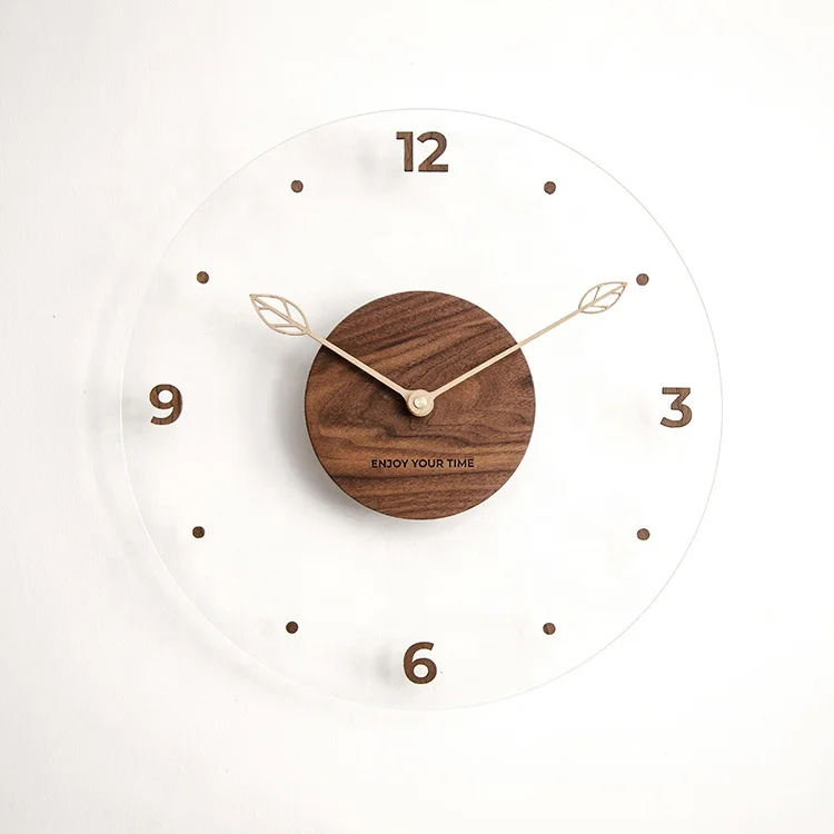 Simple Nordic Wallclock Creative Wooden Acrylic Glass Wood Clock Home Living Room Wall Decoration 3d Diy Wall Clock
Simple Nordic Wallclock Creative Wooden Acrylic Glass Wood Clock Home Living Room Wall Decoration 3d Diy Wall Clock