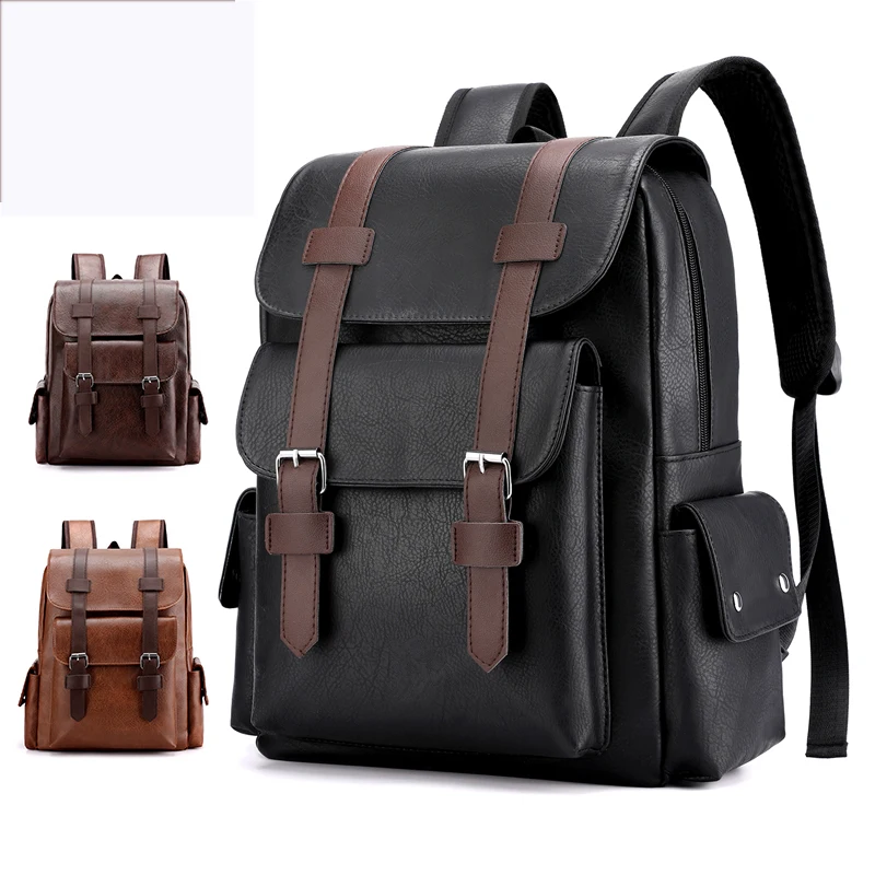 New Design Travel Bag Pu Leather custom vintage backpack with logo for Man, Black,dark brown,light brown
New Design Travel Bag Pu Leather custom vintage backpack with logo for Man, Black,dark brown,light brown