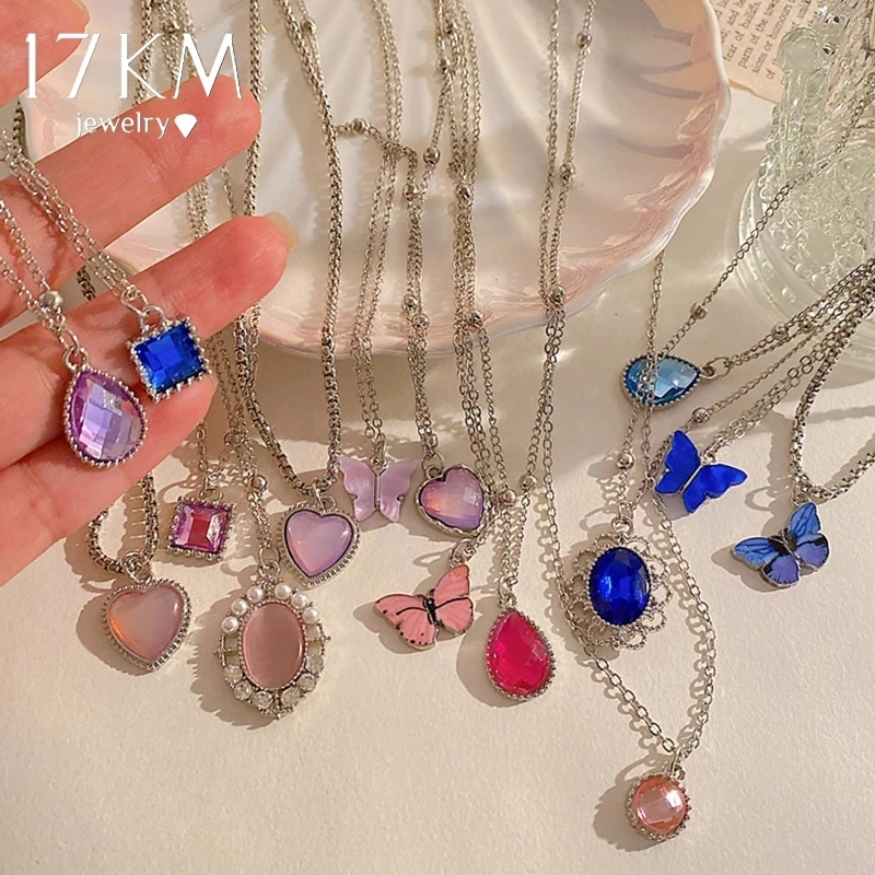 5Pcs Crystal Butterfly Necklaces Set Heart Animal Silver Color Chain Chokers Geometric Irregular Trendy Jewelry for Women
5Pcs Crystal Butterfly Necklaces Set Heart Animal Silver Color Chain Chokers Geometric Irregular Trendy Jewelry for Women
