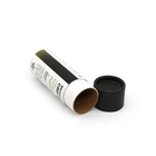 Custom logo High quality gift boxes paper lip balm packaging kraft paper tube