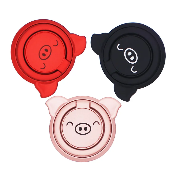 Cheap 360 Ring Holder Universal Cartoon Pig Magnetic Mobile Ring Holder for Cell Phone, 4 colors
Cheap 360 Ring Holder Universal Cartoon Pig Magnetic Mobile Ring Holder for Cell Phone, 4 colors