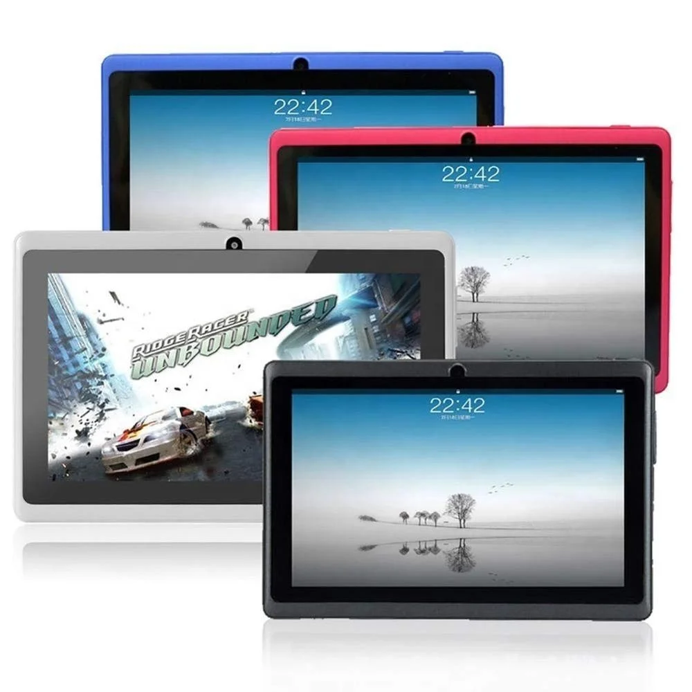 

OEM7" Allwinner A50 Quadcore 1.8GHz Android 10.0 1G+16GB 1024x600HD Q88 Kids Wi-Fi Tablet PC latest chips