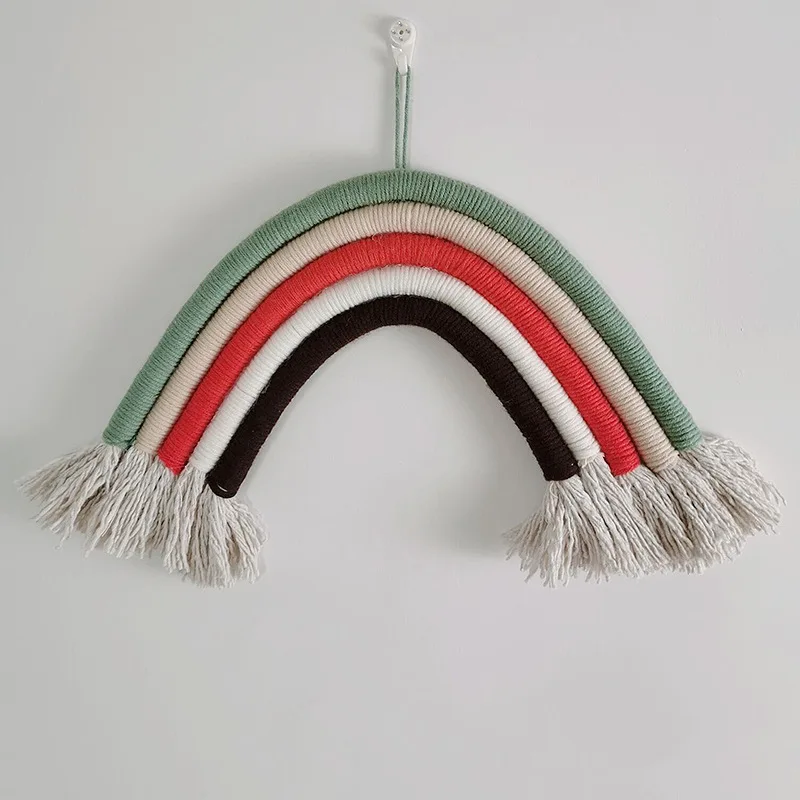 Wholesale Ins Handmade Colorful Woven Ornaments Creative Decorative Pendant Baby Room Wall Layout Accessories
Wholesale Ins Handmade Colorful Woven Ornaments Creative Decorative Pendant Baby Room Wall Layout Accessories