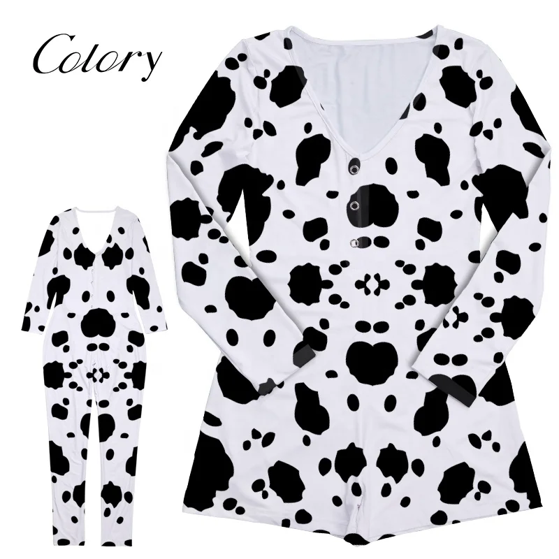 Colory Wholesale Women Long Sleeve Print Leopard Sexy Onesie, Customized color
Colory Wholesale Women Long Sleeve Print Leopard Sexy Onesie, Customized color