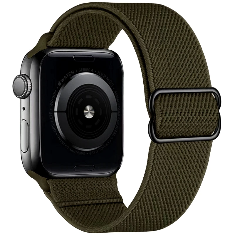 EACHE Stretchy Nylon Solo Loop Bands Compatible with Apple Watch 38mm 40mm Braided Sport Elastics for Women Men Watch Bands
EACHE Stretchy Nylon Solo Loop Bands Compatible with Apple Watch 38mm 40mm Braided Sport Elastics for Women Men Watch Bands