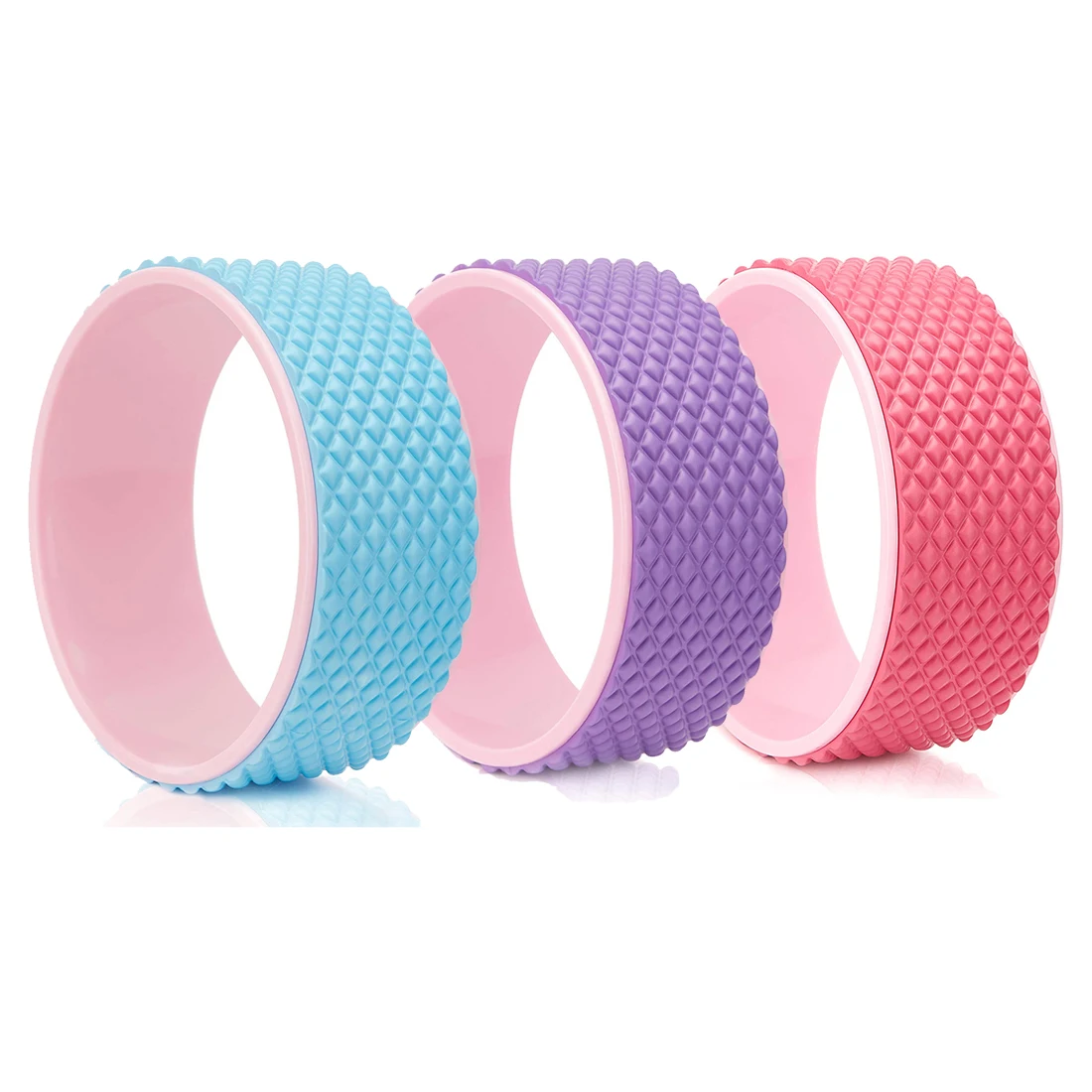 Sales of Female Fitness Massage Pilates Roller Fitness Exercise Yoga Foam Roller Yoga Wheels, Purple, pink, blue
Sales of Female Fitness Massage Pilates Roller Fitness Exercise Yoga Foam Roller Yoga Wheels, Purple, pink, blue