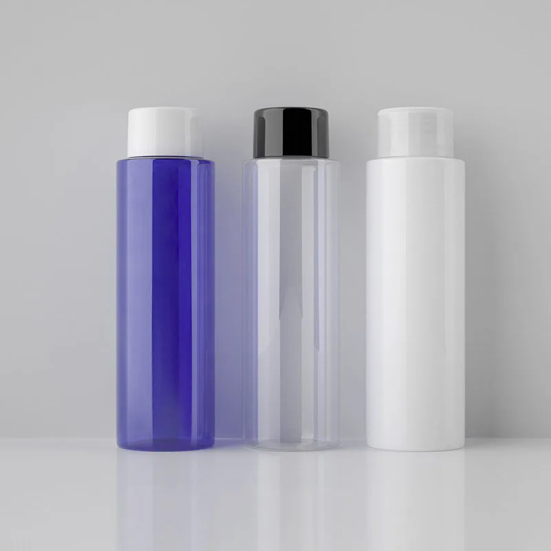 PET clear cosmetic twist up bottles with double screw cap selling plastic cylinder cosmetic 200ml bottles
PET clear cosmetic twist up bottles with double screw cap selling plastic cylinder cosmetic 200ml bottles