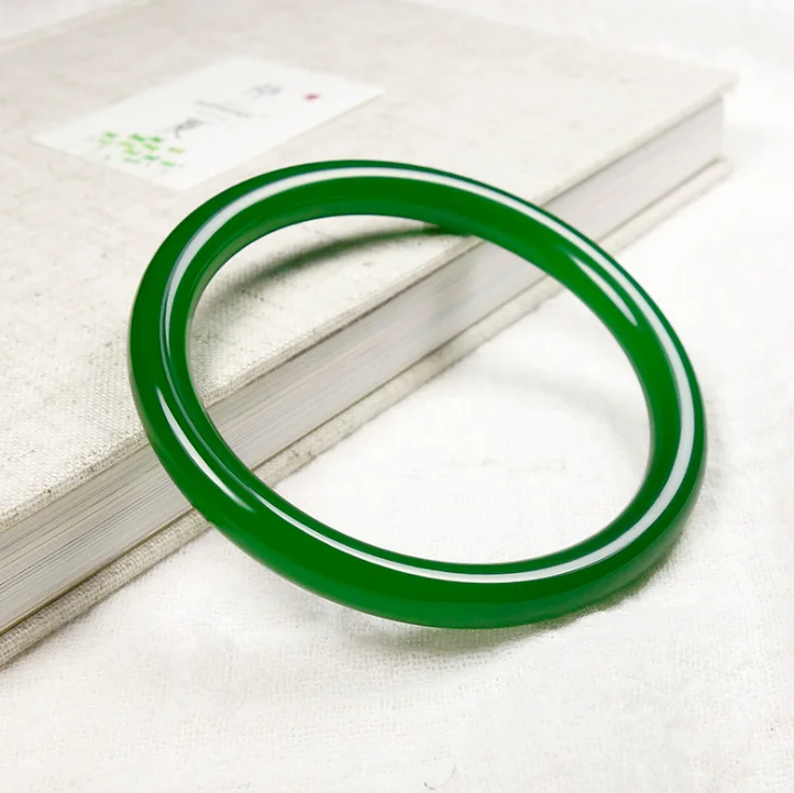 High Quality Women Xinjiang Hetian Natural Green Thin Real Jade Stone Bangle Bracelet Jewelry
High Quality Women Xinjiang Hetian Natural Green Thin Real Jade Stone Bangle Bracelet Jewelry