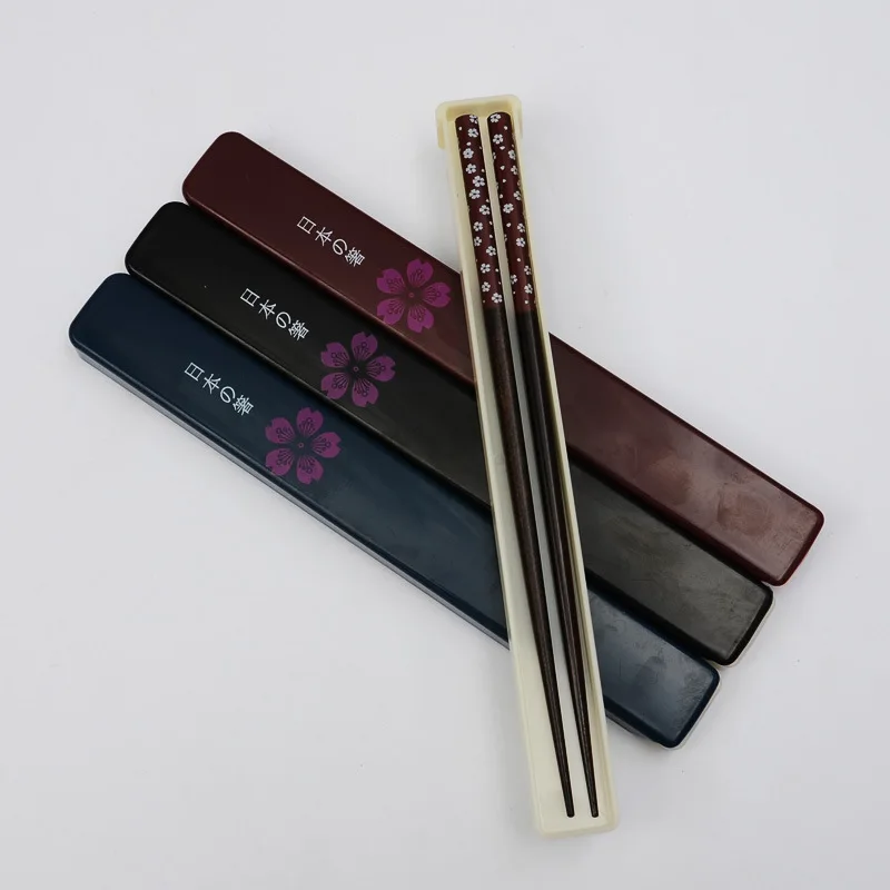 Japanese-style flower and wind chopsticks gift box, creative environmental protection outdoor travel portable tableware set, Natural wood color
Japanese-style flower and wind chopsticks gift box, creative environmental protection outdoor travel portable tableware set, Natural wood color