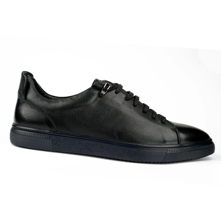 High Quality Men's Black Casual Shoes Breathable Lightweight Outdoor Leather Sneaker
High Quality Men's Black Casual Shoes Breathable Lightweight Outdoor Leather Sneaker