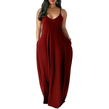 2021 Summer Latest Young Trendy Clothing Sleeveless Sexy Deep V Long Dresses For Women, Accept custom color
2021 Summer Latest Young Trendy Clothing Sleeveless Sexy Deep V Long Dresses For Women, Accept custom color
