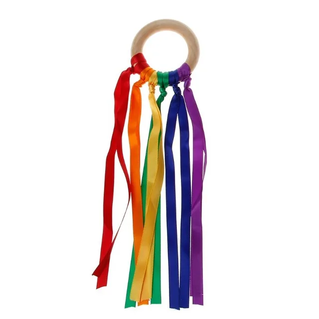 Wooden Baby Teether Natural Beech Wood Rainbow Ribbon Ring Waldorf Toys Baby Teether Newborn Sensory Toy Shower Gift
Wooden Baby Teether Natural Beech Wood Rainbow Ribbon Ring Waldorf Toys Baby Teether Newborn Sensory Toy Shower Gift
