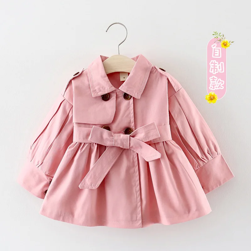 new design hot sale solid color double-breasted belt kids trench coat 2020 children jacket
new design hot sale solid color double-breasted belt kids trench coat 2020 children jacket