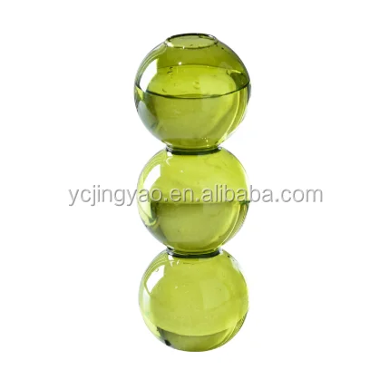 Handmade Clear Gourd Glass Vase Plant Flower Hydroponic Container Creative Home Wedding Decoration Valentine's Day Gift, Clear transparent
Handmade Clear Gourd Glass Vase Plant Flower Hydroponic Container Creative Home Wedding Decoration Valentine's Day Gift, Clear transparent