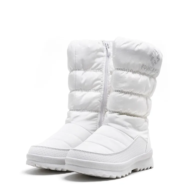 Winter Women Waterproof Snow Boots Cotton Warm Side Zipper Outdoor Flat Low Heel Boots Ladies Wholesale Drop Shipping OEM ODM, Black, white
Winter Women Waterproof Snow Boots Cotton Warm Side Zipper Outdoor Flat Low Heel Boots Ladies Wholesale Drop Shipping OEM ODM, Black, white
