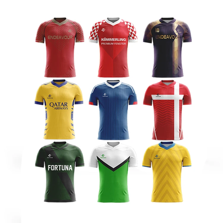 OEM design men/women football shirt maker custom soccer jersey, Custom pantone color
OEM design men/women football shirt maker custom soccer jersey, Custom pantone color