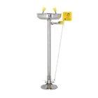 BTL21 Stainless Steel Safety Equipment with Foot Operation Vertical Eye Wash Emergency