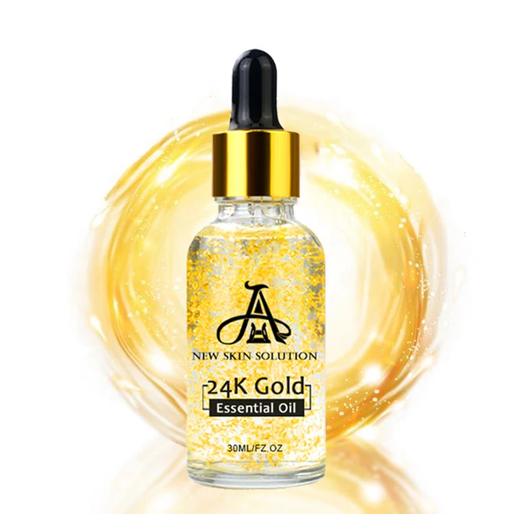 

AH Private Label Anti Aging Whitening Nourishing Collagen Organic Pure 24K Gold Serum