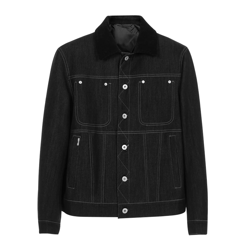 High Quality Men's Clothing Spring Fall Casual Lapel Fashion DenimMen's Clothing Jacket, Customized color
High Quality Men's Clothing Spring Fall Casual Lapel Fashion DenimMen's Clothing Jacket, Customized color