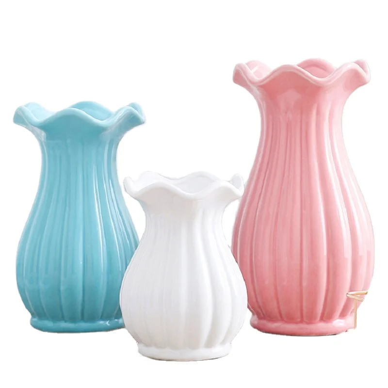 Flower Vase Decoration Home Ceramic Vase White pink blue Ceramic Flower Pot Flower Basket Nordic Decoration Vases
Flower Vase Decoration Home Ceramic Vase White pink blue Ceramic Flower Pot Flower Basket Nordic Decoration Vases