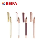 KA904006 Professional 1.0mm Parker Refill Engraved Gold Metal Ballpoint Pen With Cap