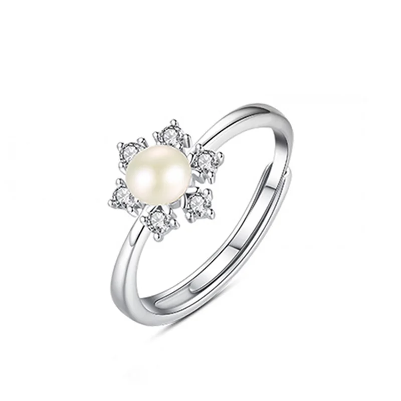 Dropshipping VANA Women Accessories Rings 925 Silver Snowflower Rings Pearl Adjustable Rings Wholesale 2022 Accessories
Dropshipping VANA Women Accessories Rings 925 Silver Snowflower Rings Pearl Adjustable Rings Wholesale 2022 Accessories