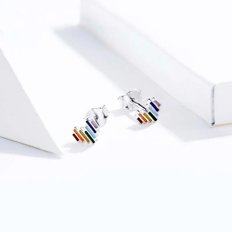 Color love ear studs fashion exquisite heart earring 925 sterling silver stud earrings for girls
Color love ear studs fashion exquisite heart earring 925 sterling silver stud earrings for girls