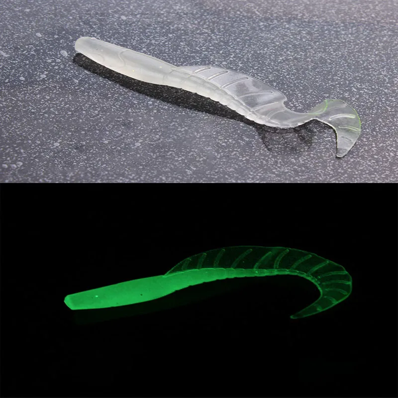 Lure bait fishing group skirt with curl tail luminous soft bait with lead head hook freshwater fishing
Lure bait fishing group skirt with curl tail luminous soft bait with lead head hook freshwater fishing