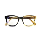 Natural Color Buffalo Horn Optical Frame Anti Blue Blocking Glasses Eyeglasses