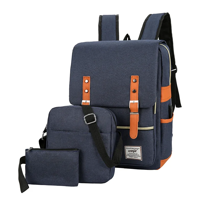High Quality USB Charging Backpacks School Bags Set 3 in 1 Backpack Schoolbag for Children Boys
High Quality USB Charging Backpacks School Bags Set 3 in 1 Backpack Schoolbag for Children Boys