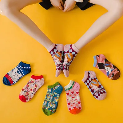 YUELI New cartoon spring and summer cute cartoon beagle design girl short socks wholesale, 6 color
YUELI New cartoon spring and summer cute cartoon beagle design girl short socks wholesale, 6 color