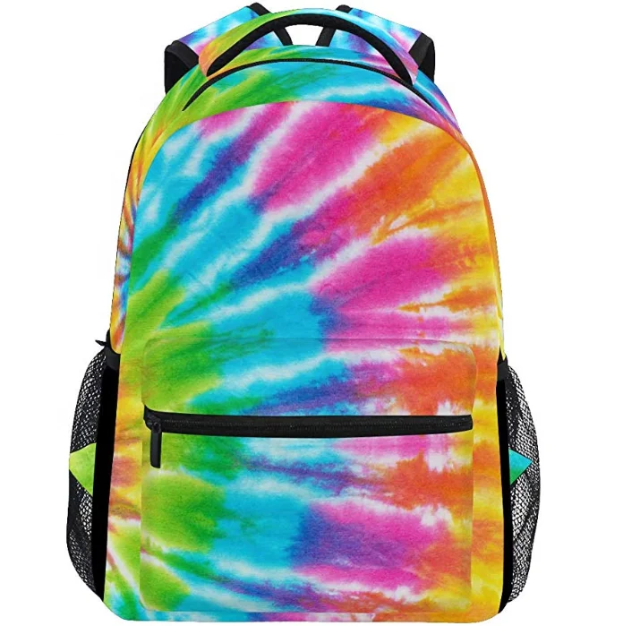 Backpacks Tie Dye Rainbow Spiral Pattern College School Book Bag Travel Hiking Camping Daypack, Customized
Backpacks Tie Dye Rainbow Spiral Pattern College School Book Bag Travel Hiking Camping Daypack, Customized