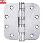 4.5" Radius 5/8" Satin Stainless Steel Heavy Weight Commercial Ball Bearing Hinge