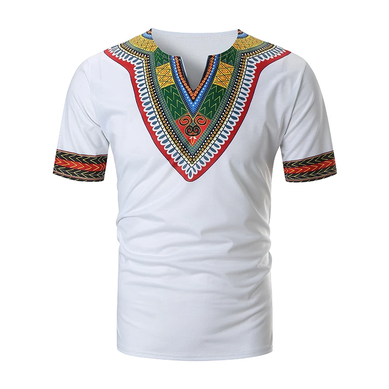 European men's national style V-neck Short Sleeve T-Shirt Large Thin print T-shirt wholesale
European men's national style V-neck Short Sleeve T-Shirt Large Thin print T-shirt wholesale