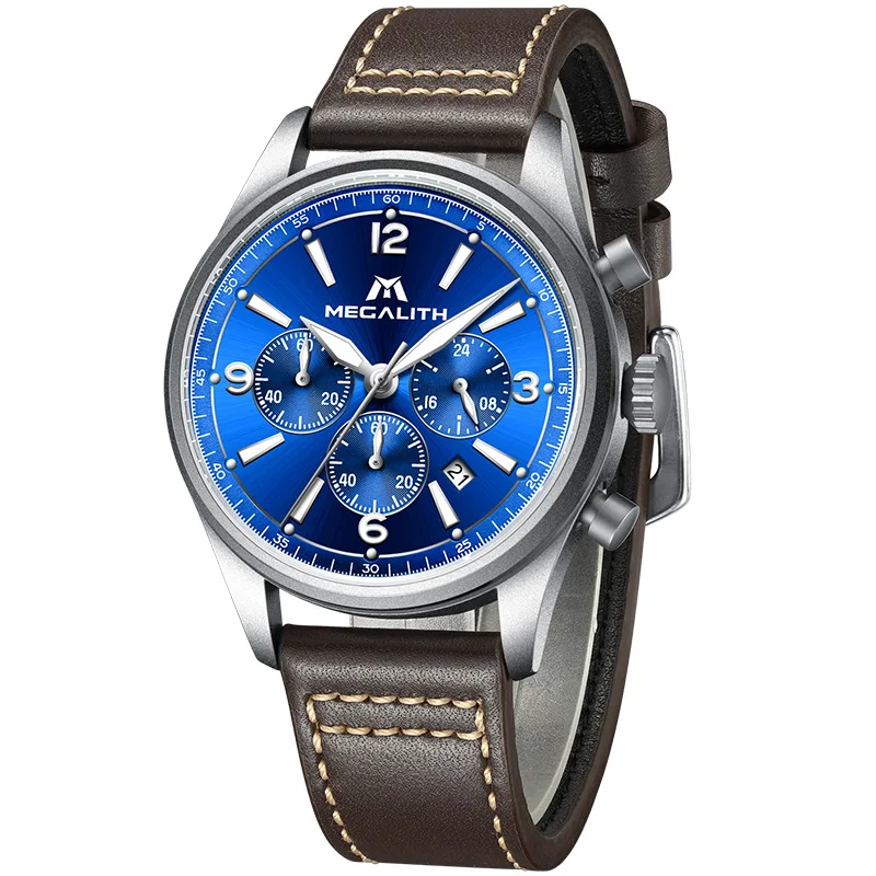 fashion Business Orologiouomo Luminous Band Genuine Leather Wristwatch Water Resistant Quartz Watch
fashion Business Orologiouomo Luminous Band Genuine Leather Wristwatch Water Resistant Quartz Watch