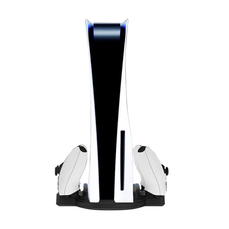 Dual PS5 Charger Stand Charging Dock Base Bracket For PlayStation 5 PS5 DE/UHD Console Charging Station, Black
Dual PS5 Charger Stand Charging Dock Base Bracket For PlayStation 5 PS5 DE/UHD Console Charging Station, Black